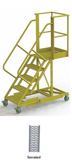 U Design Supported Cantilever Ladder Platforms and Ladders 